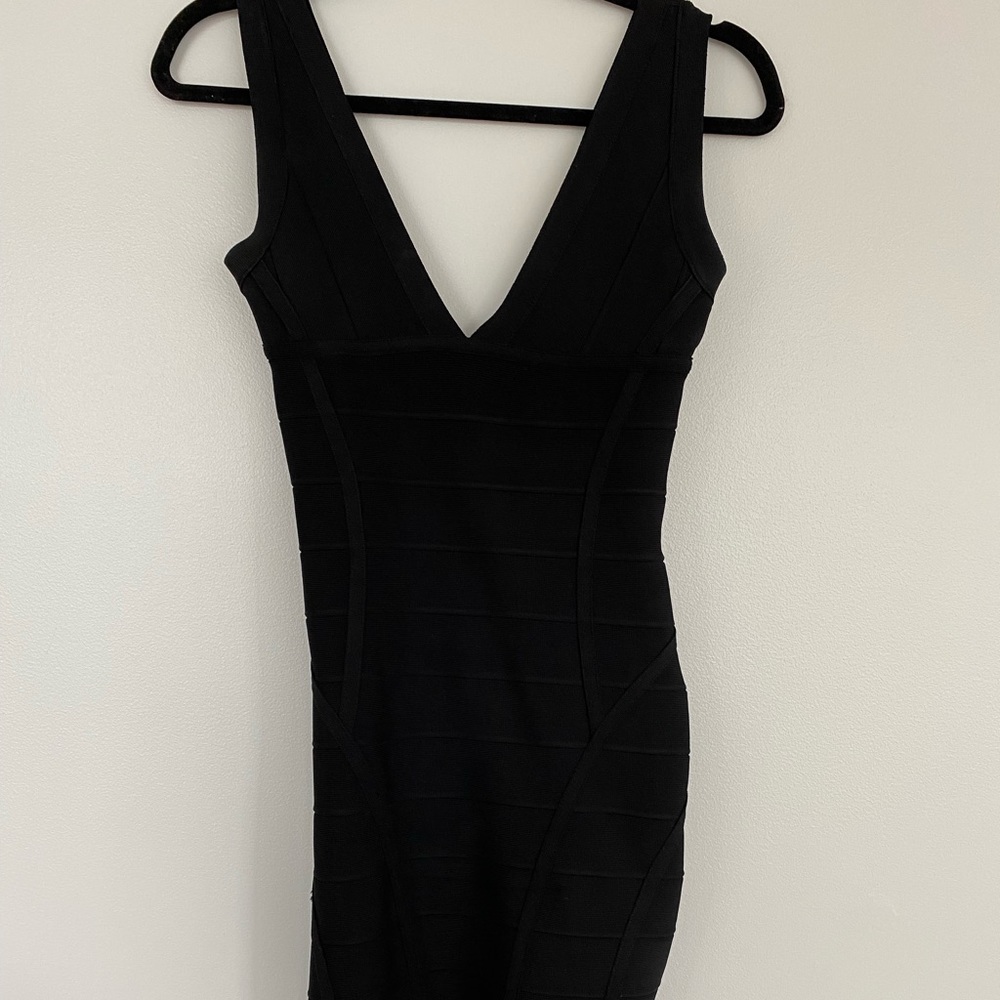House of London Bodycon Midi Size S little black dress!